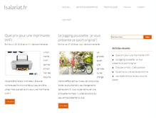 Tablet Screenshot of isalariat.fr